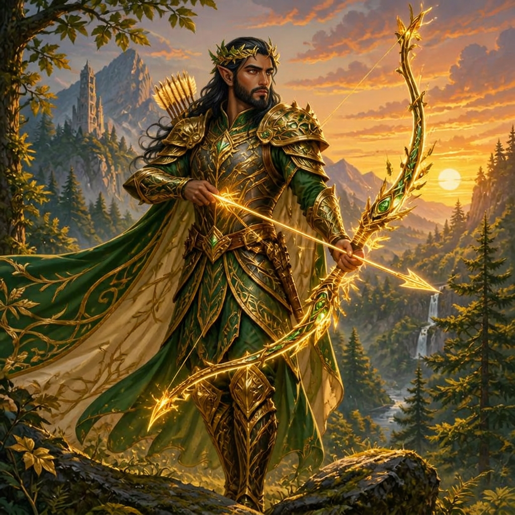 Elfo Ranger al livello 8