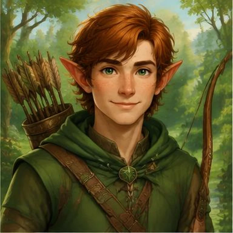 Elfo Ranger al livello 2
