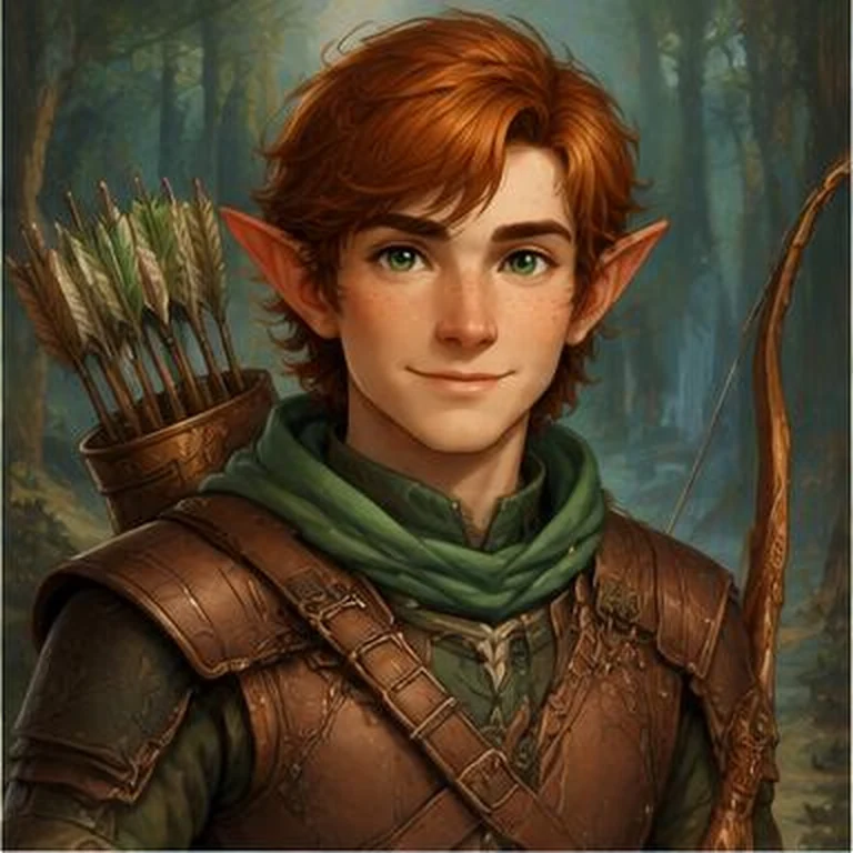 Elfo Ranger al livello 3