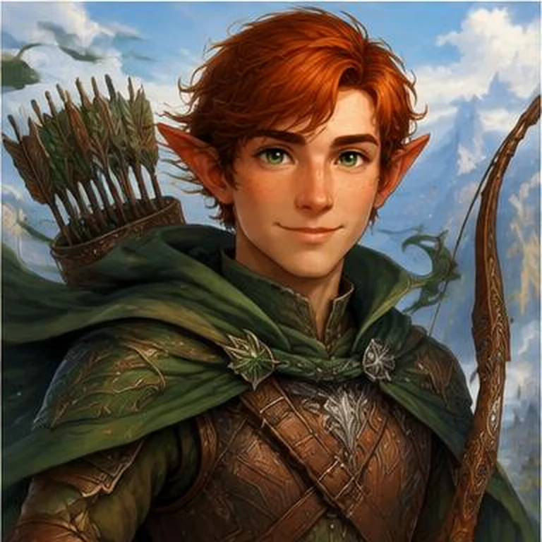Elfo Ranger al livello 8