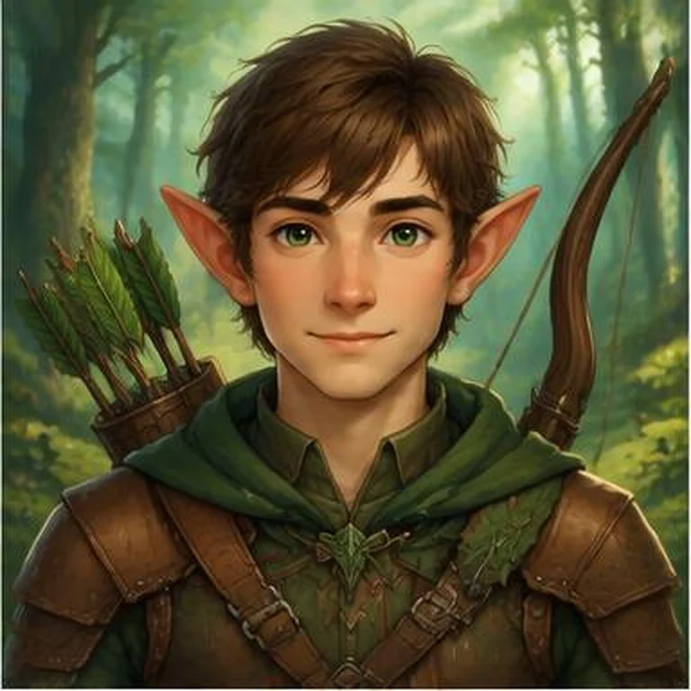 Elfo Ranger al livello 3