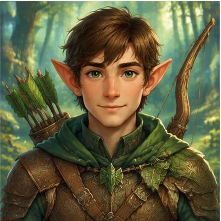 Elfo Ranger al livello 7